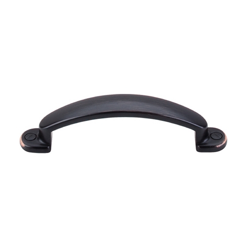 Top Knobs Hardware Modern Cabinet Pull in Tuscan Bronze Finish M1690