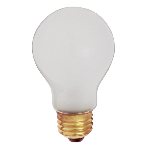 Satco Lighting Incandescent A19 Light Bulb Medium Base 2700K Dimmable S3927