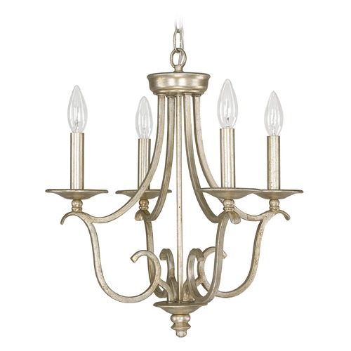 Capital Lighting Bailey 17.50-Inch Chandelier in Winter Gold by Capital Lighting 4724WG-000