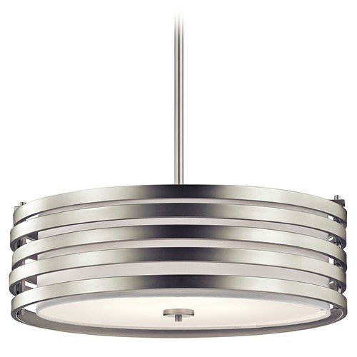 Kichler Lighting Roswell 24-Inch Pendant in Brushed Nickel by Kichler Lighting 43390NI