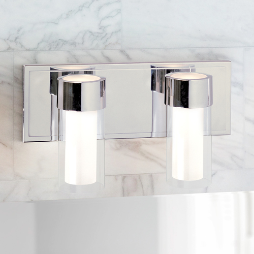 Maxim Lighting Silo Polished Chrome LED Bathroom Light