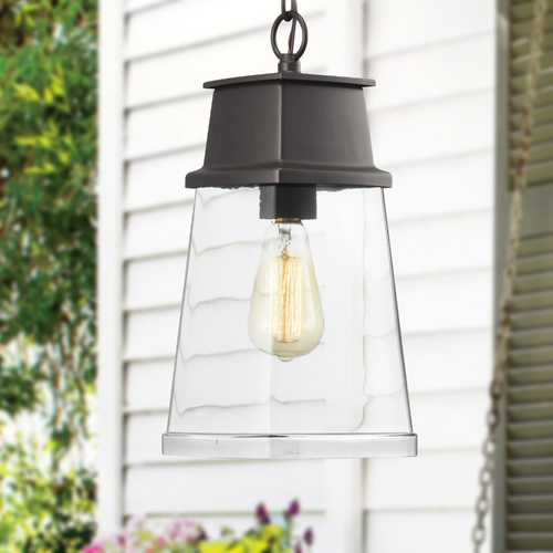 Greene Ridge Architectural Bronze Outdoor Hanging Light by Progress Lighting