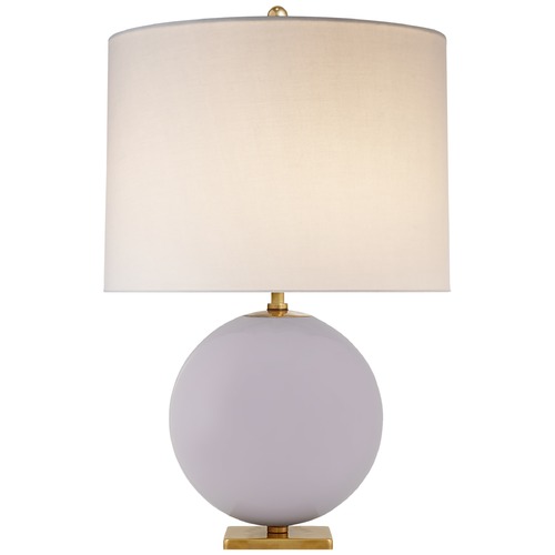 Kate Spade New York Elsie Table Lamp in Lilac by Visual Comfort Signature