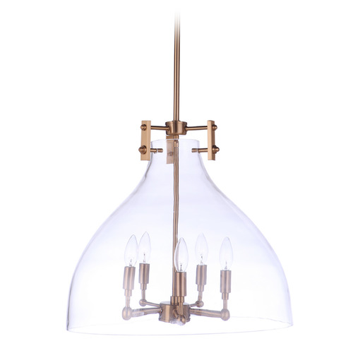 Chardonnay Satin Brass Pendant by Craftmade Lighting