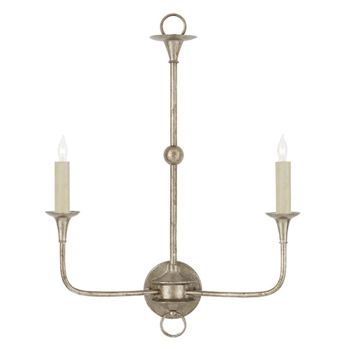 Currey and Company Nottaway Pyrite Bronze Sconce