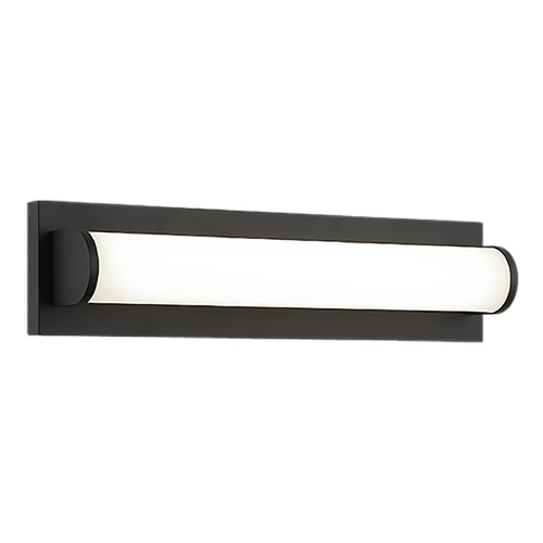 Jensen Matte Black LED Sconce by Matteo Lighting