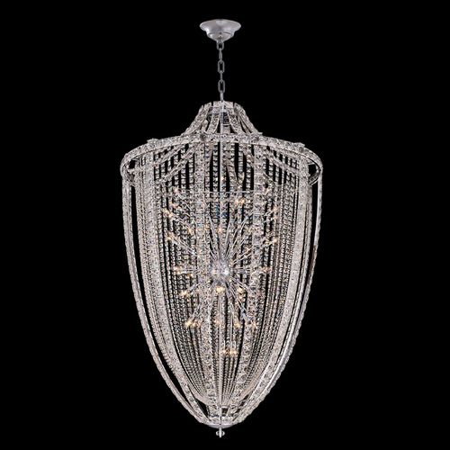 Allegri Lighting Allegri Crystal Scudo Chrome Pendant Light 040957-010-FR001