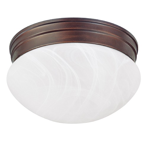 Scott 7.5-Inch Burnished Bronze Flush Mount by Capital Lighting