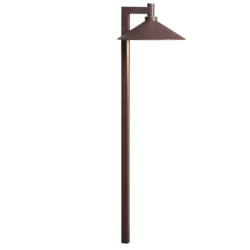 Kichler Lighting Ripley 12V LED Path Light in Bronze 3000K by Kichler Lighting 15800AZT30R