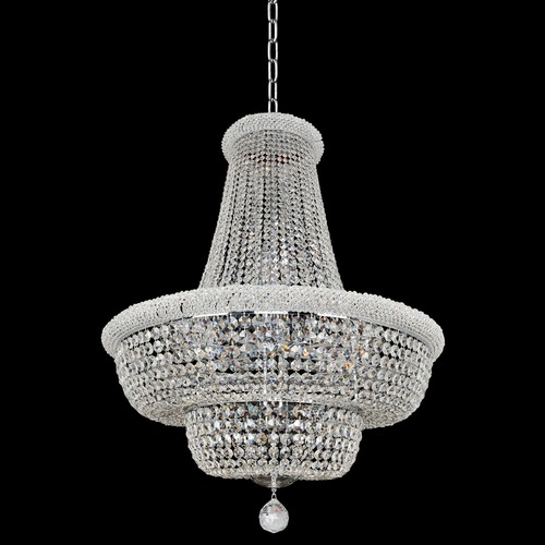 Allegri Lighting Allegri Crystal Napoli Chrome Pendant Light 020972-010-FR001