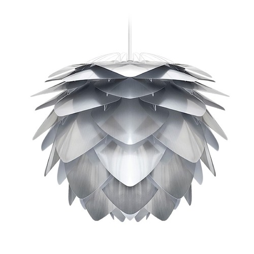 UMAGE UMAGE White Plug-In Swag Pendant Light with Abstract Shade 2053_4009