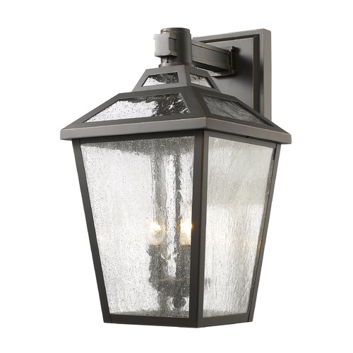 Bayland Oil Rubbed Bronze Outdoor Wall Light by Z-Lite