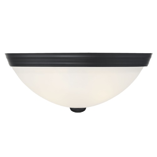 Savoy House 13-Inch Flush Mount in Matte Black by Savoy House 6-780-13-BK