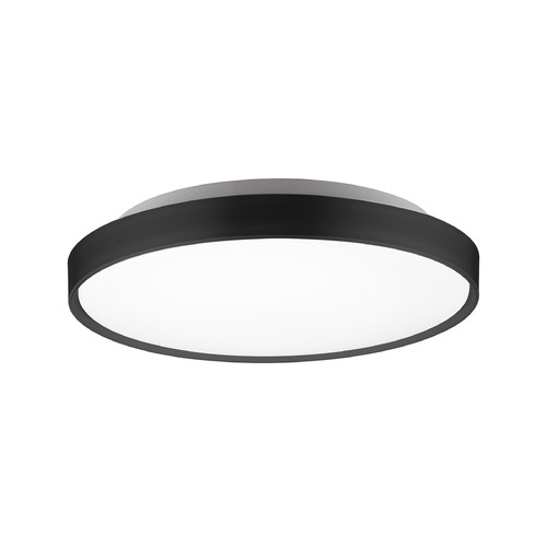 Kuzco Lighting Brunswick 17.25-Inch LED Flush Mount in Black by Kuzco Lighting FM43518-BK