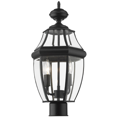 Westover Black Post Light by Z-Lite