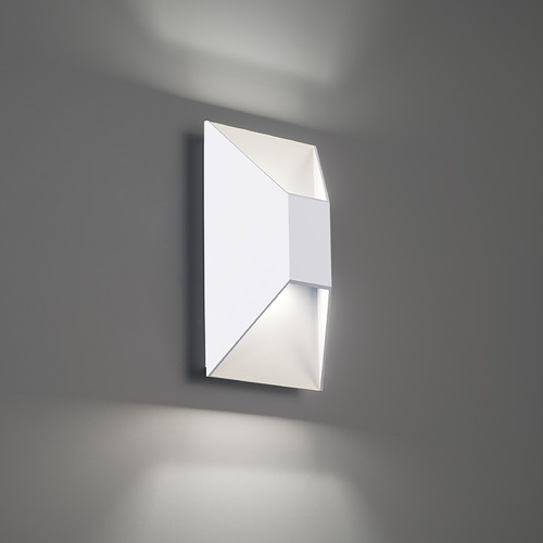 Modern Forms by WAC Lighting Maglev White LED Outdoor Wall Light by Modern Forms WS-W24110-30-WT