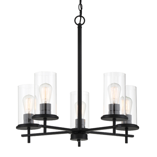 Haisley 24-Inch Chandelier in Coal by Minka Lavery