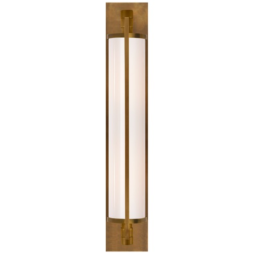 Visual Comfort Signature Collection Thomas OBrien Keeley Tall Pivoting Sconce in Brass by Visual Comfort Signature TOB2031HABWG