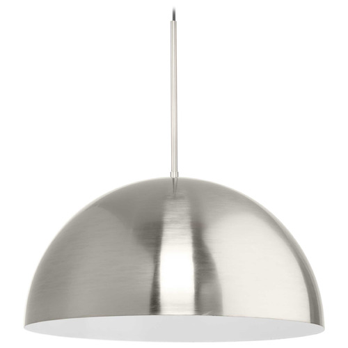 Progress Lighting Progress Lighting Markor 1-Light Brushed Nickel Pendant P500380-009