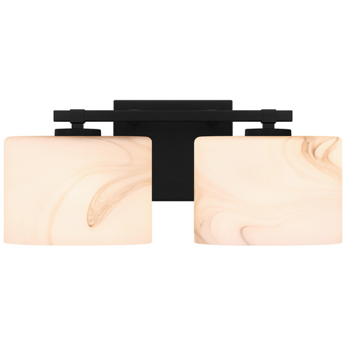 Quoizel Lighting Quoizel Lighting Mather Matte Black Bathroom Light MTH8615MBK