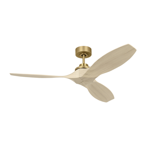 Collins 52-Inch Smart Fan in Burnished Brass by Visual Comfort Fan