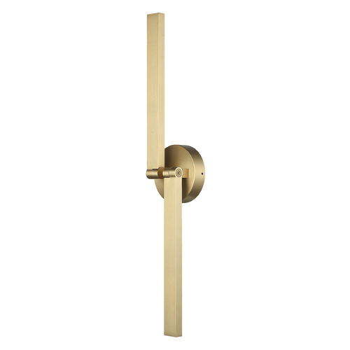 Matteo Lighting Archie Brushed Gold LED Sconce