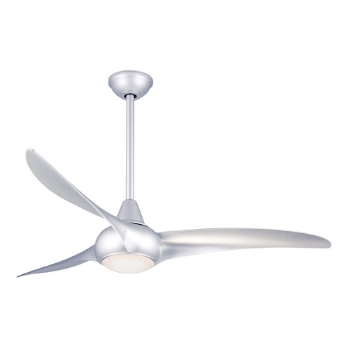 Light Wave 52-Inch LED Fan in Silver by Minka Aire