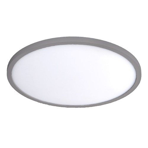 Round Brushed Nickel LED Flush Mount by WAC Lighting