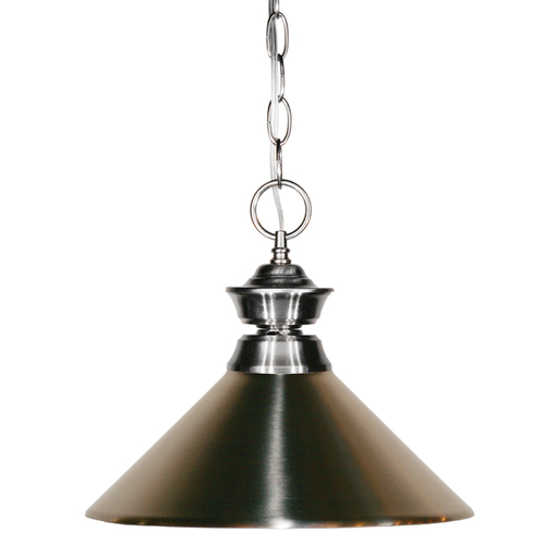 Z-Lite Pendants Brushed Nickel Pendant by Z-Lite 100701BN-MBN