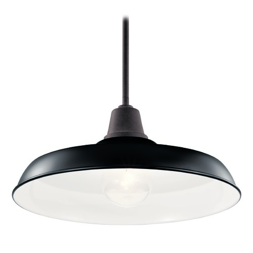 Pier 16.50-Inch Black Outdoor Hanging Light by Kichler Lighting