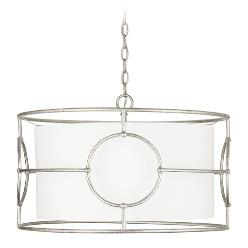 Capital Lighting Oran 22-Inch Pendant in Antique Silver by Capital Lighting 337931AS
