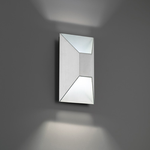 Maglev Brushed Aluminum LED Outdoor Wall Light by Modern Forms