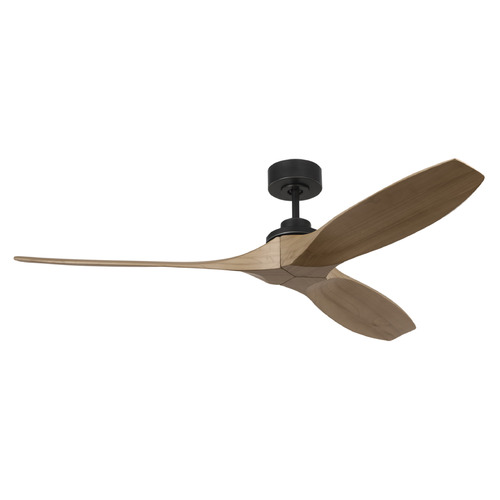 Visual Comfort Fan Collection Collins Smart 60 Midnight Black Ceiling Fan Without Light