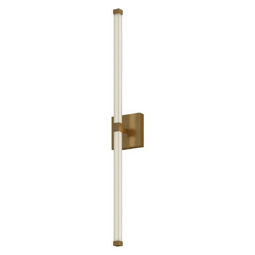 Kuzco Lighting Blade Brushed Gold LED Vertical Bathroom Light