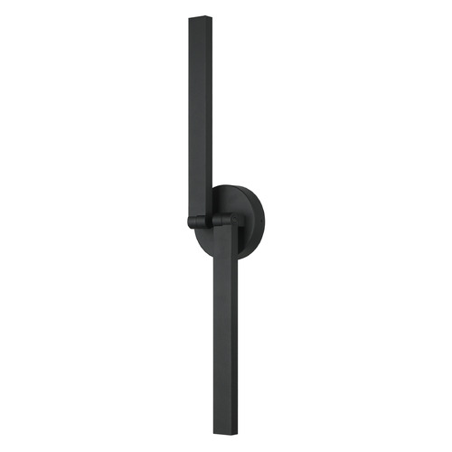 Matteo Lighting Archie Matte Black LED Sconce