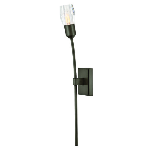 Atera Single-Light Wall Sconce in Black Oxide by Fredrick Ramond