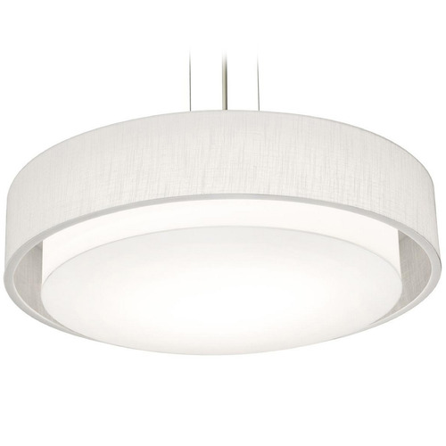 Afx Lighting Sanibel Black Pendant Light with Drum Shade