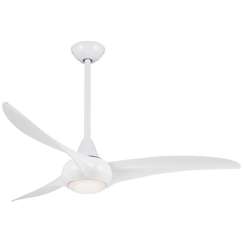 Minka Aire Light Wave 52-Inch LED Fan in White by Minka Aire F844-WH