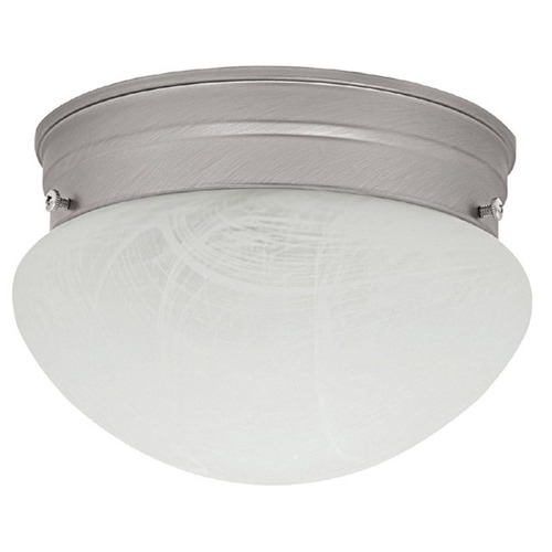 Capital Lighting Scott 7-Inch Flush Mount in Matte Nickel by Capital Lighting 5676MN