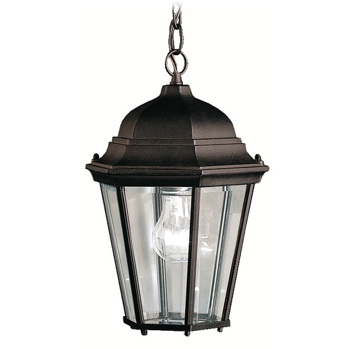 Madison 13.50-Inch Outdoor Hanging Light in Black by Kichler Lighting