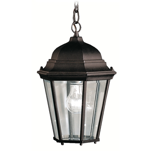 Kichler Lighting Madison 13.50-Inch Outdoor Hanging Light in Black by Kichler Lighting 9805BK