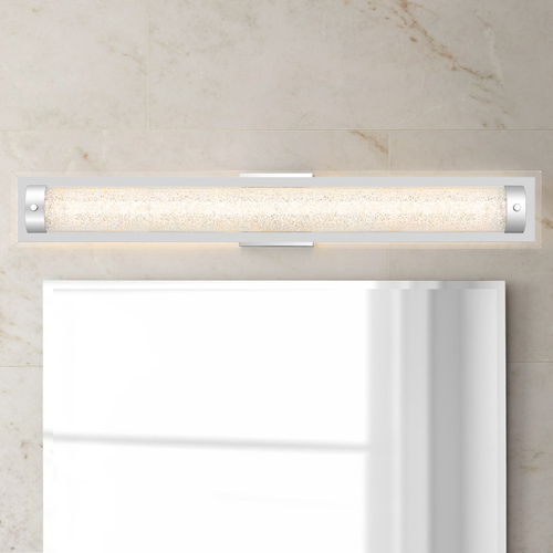 Quoizel Lighting Glitz Polished Chrome LED Vertical Bathroom Light by Quoizel Lighting PCGZ8532C