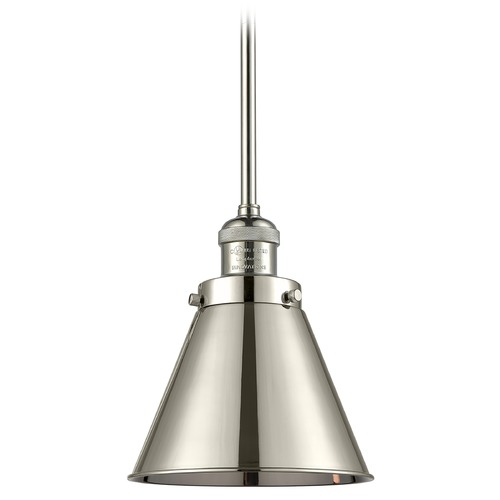 Appalachian Polished Nickel Mini Pendant by Innovations Lighting