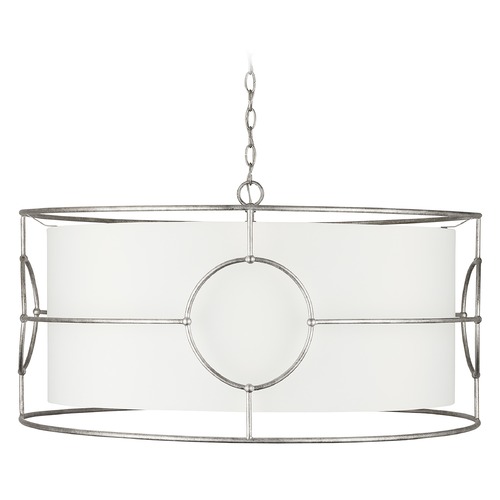 Capital Lighting Oran 32-Inch Pendant in Antique Silver by Capital Lighting 337961AS