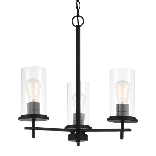Haisley 20-Inch Chandelier in Coal by Minka Lavery