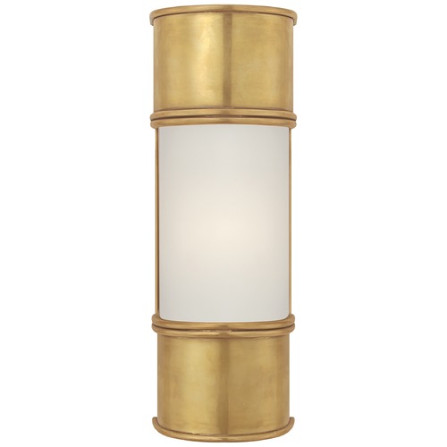 E.F. Chapman Oxford 12-Inch Bath Sconce in Brass by Visual Comfort Signature