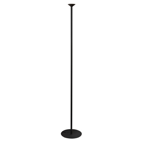 Kuzco Lighting Valor Matte Black LED Floor Lamp with Coolie Shade