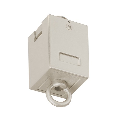 Brushed Nickel J Track Suspension Loop For Hanging Head by WAC Lighting