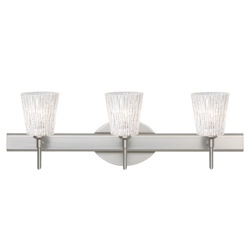 Besa Lighting Nico Satin Nickel Bathroom Light