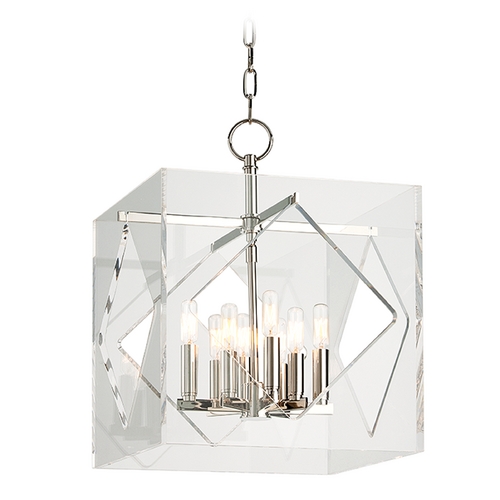 Hudson Valley Lighting Travis Polished Nickel Pendant by Hudson Valley Lighting 5916-PN